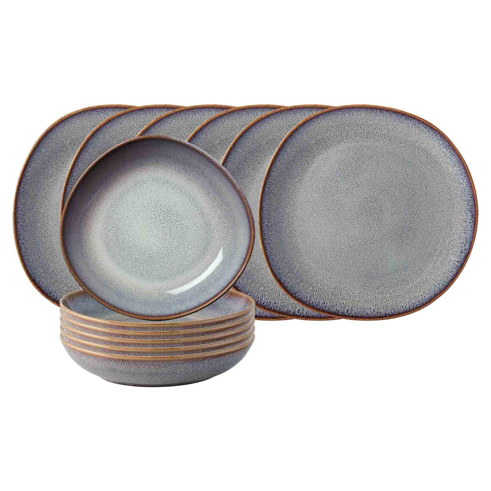 TAFEL-SET Lave Beige 12er Set - Beige, Keramik (1/1/1cm) - like.Villeroy & Boch