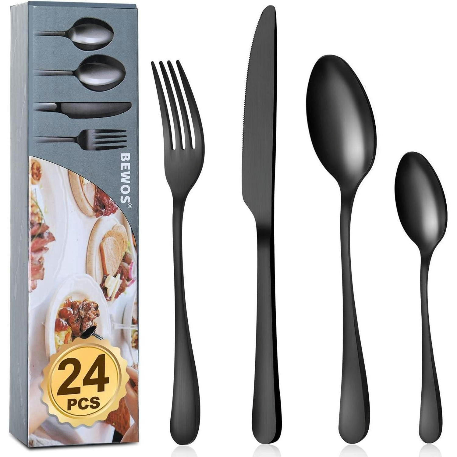 XXXLutz Besteckset Schwarz