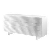 SIDEBOARD HUDSON Weiß 160x49x75 cm - Weiß, Holzwerkstoff (160/75/49cm) - FURNLUX