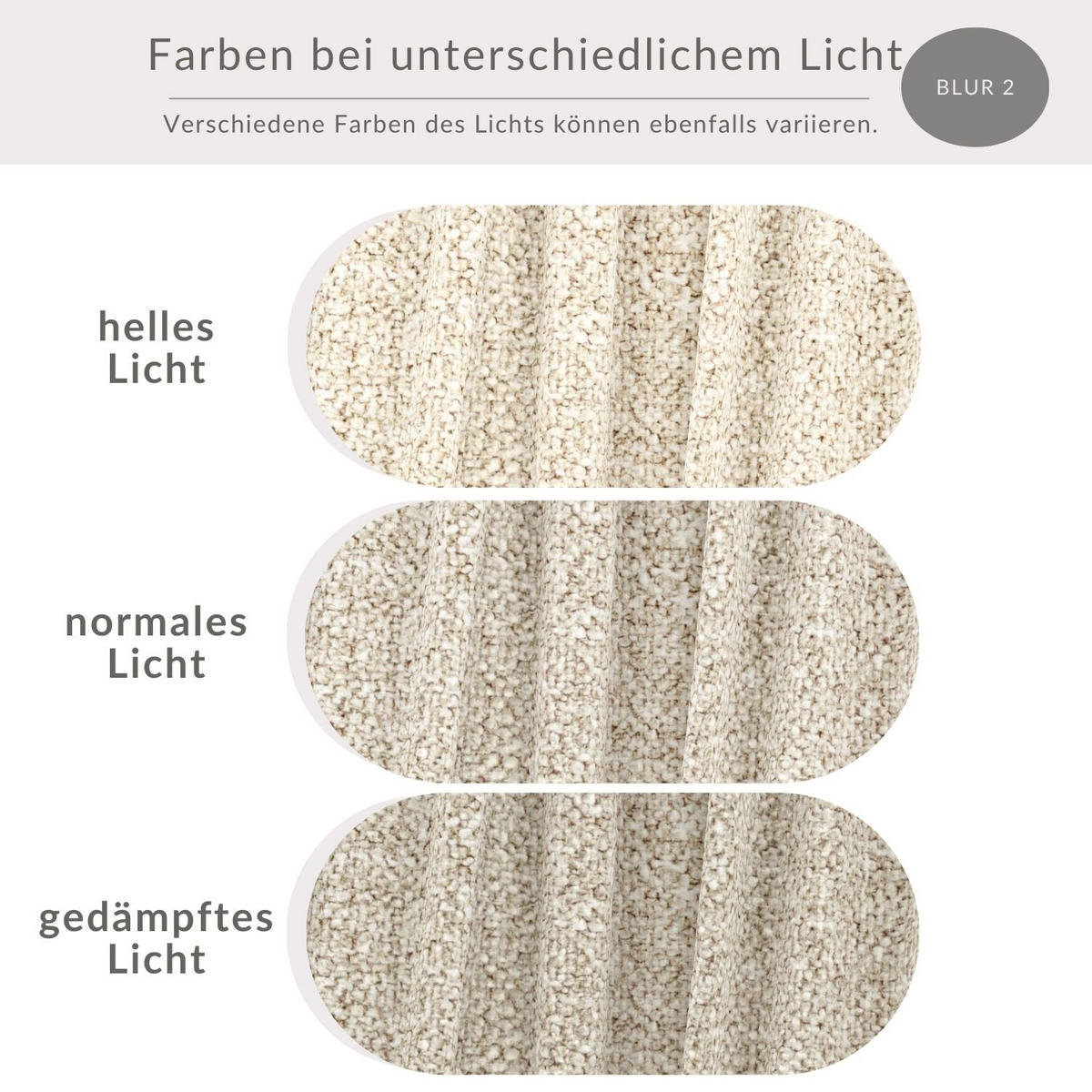 POUF S Zanzibar Beige Plüschstoff - Beige/Schwarz, Holz/Holzwerkstoff (88/37/88cm) - Maison de Reve