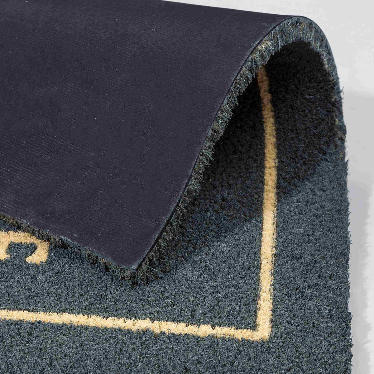 FUSSMATTE COCO STYLE 2ER SET - Schwarz, Textil (40/60cm) - Astra
