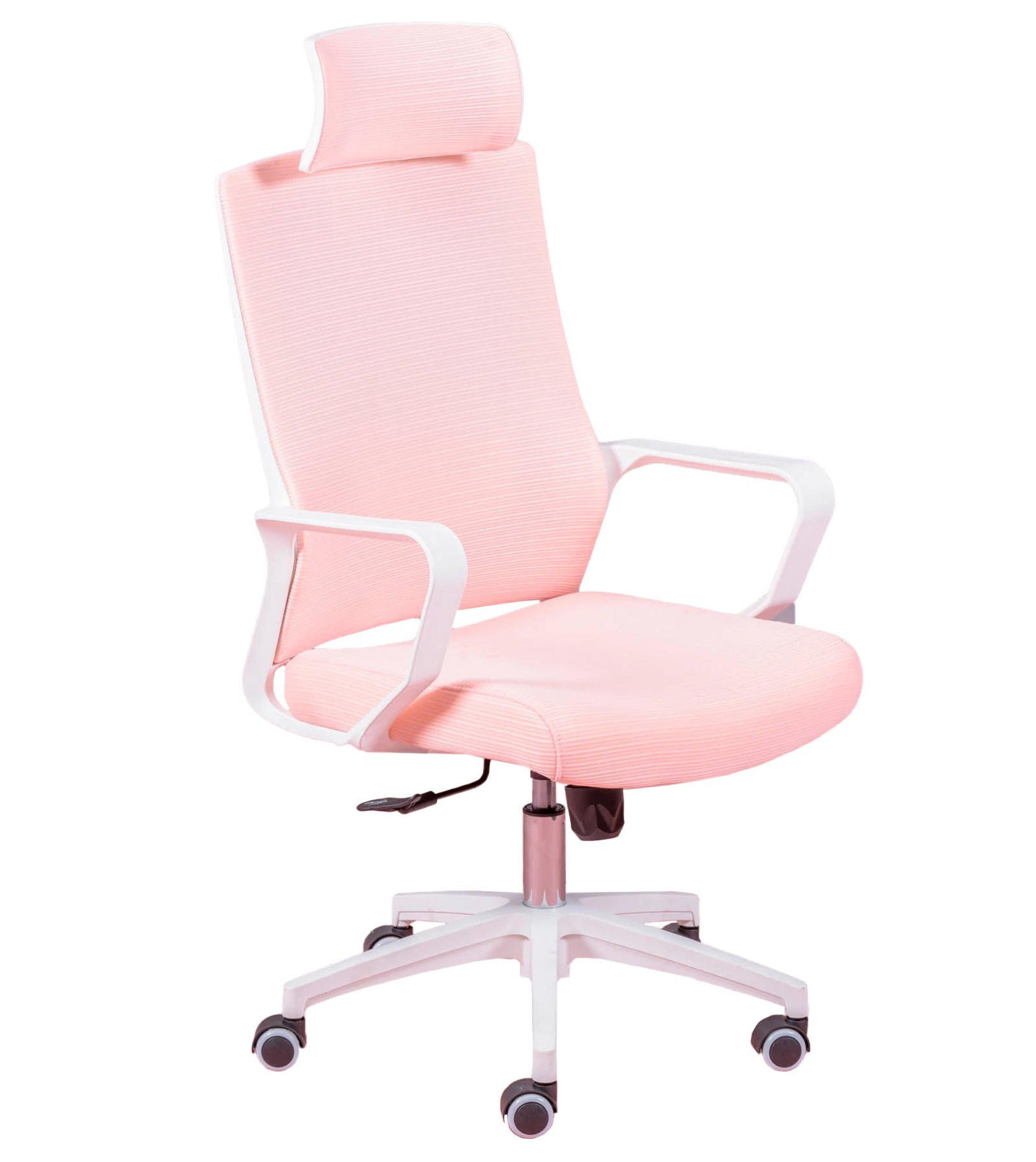 SCHREIBTISCHSTUHL Textil Pink - Pink, Textil (60/114/58cm) - Nest Dream