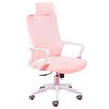 SCHREIBTISCHSTUHL Textil Pink - Pink, Textil (60/114/58cm) - Nest Dream