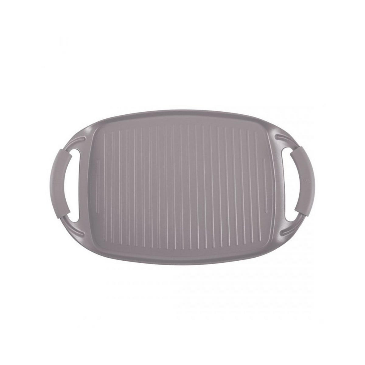 GRILLPFANNE Grau 42/29/2 cm BH8107 - Grau, Metall (42cm) - Berlinger Haus