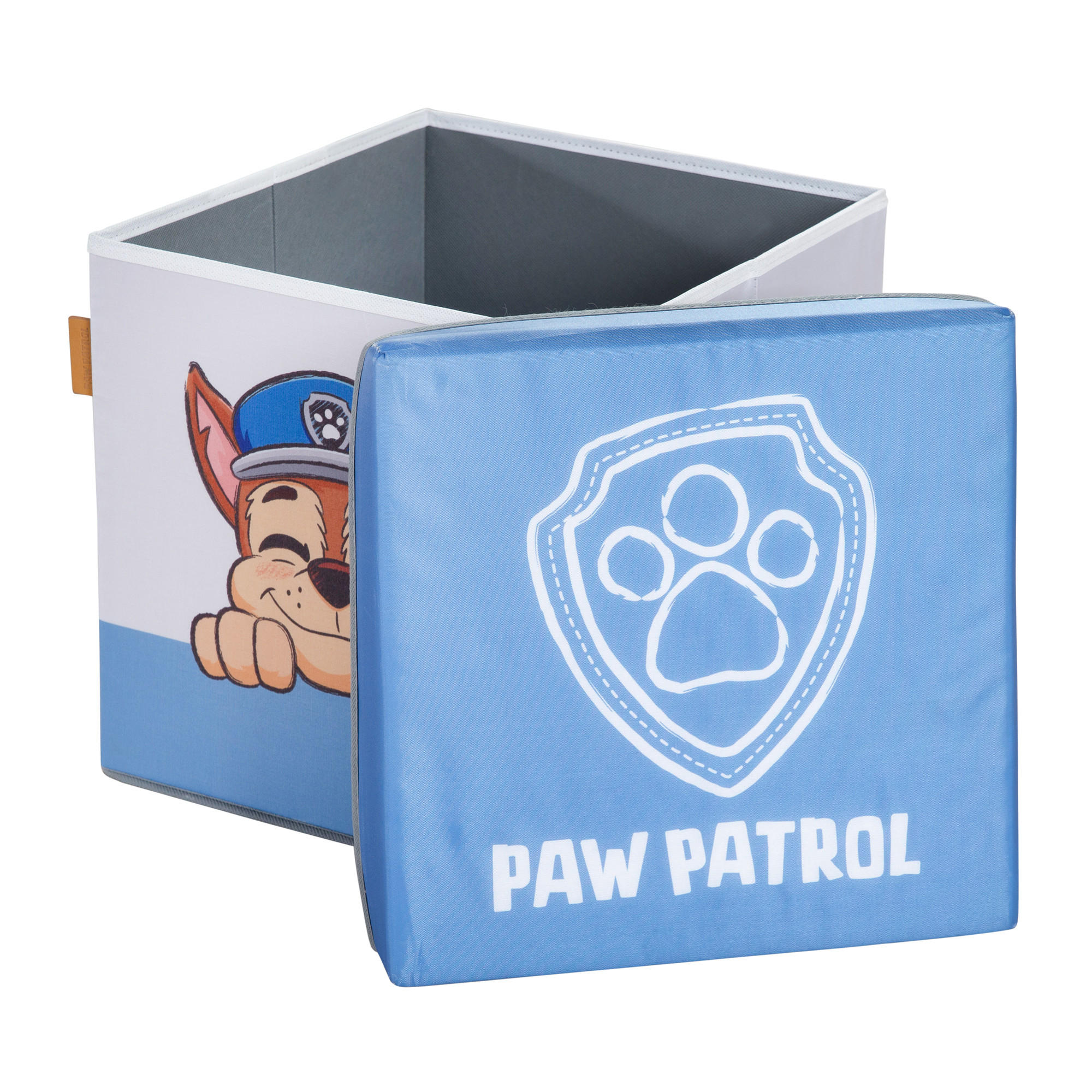 SITZ-& AUFBEWAHRUNGSBOX Paw Patrol - Weiß, Kunststoff (30/30cm) - Roba