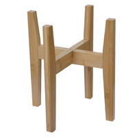PFLANZENSTÄNDER Beige - Beige, Holz (37/37/30cm) - MCW