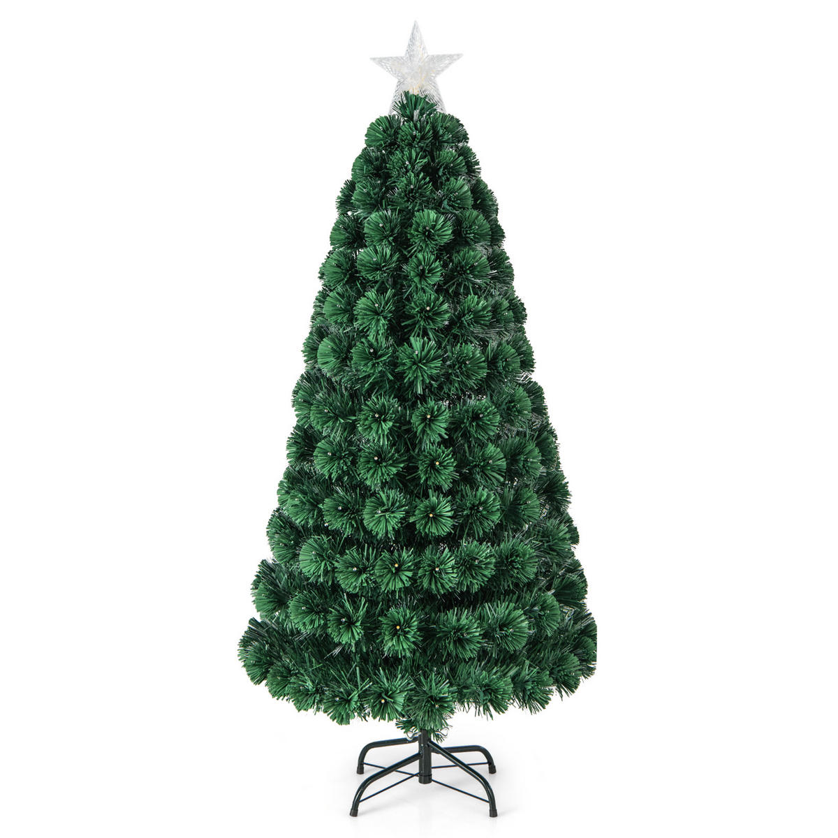 WEIHNACHTSBAUM Grün - Grün, Kunststoff (150cm) - COSTWAY