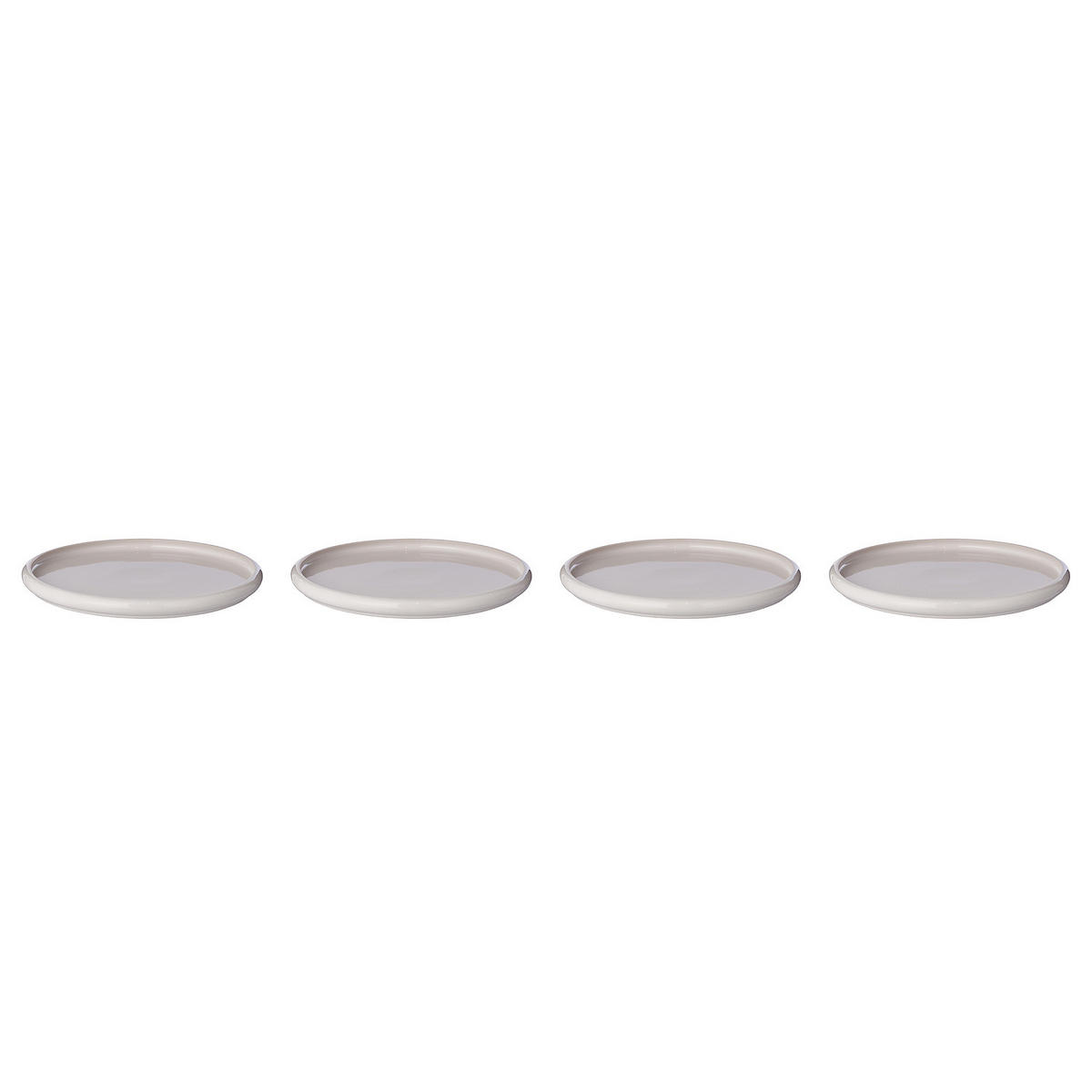 DINNERTELLER (4er Set) Boogy - Creme, Keramik (27/27/2.3cm) - Butlers