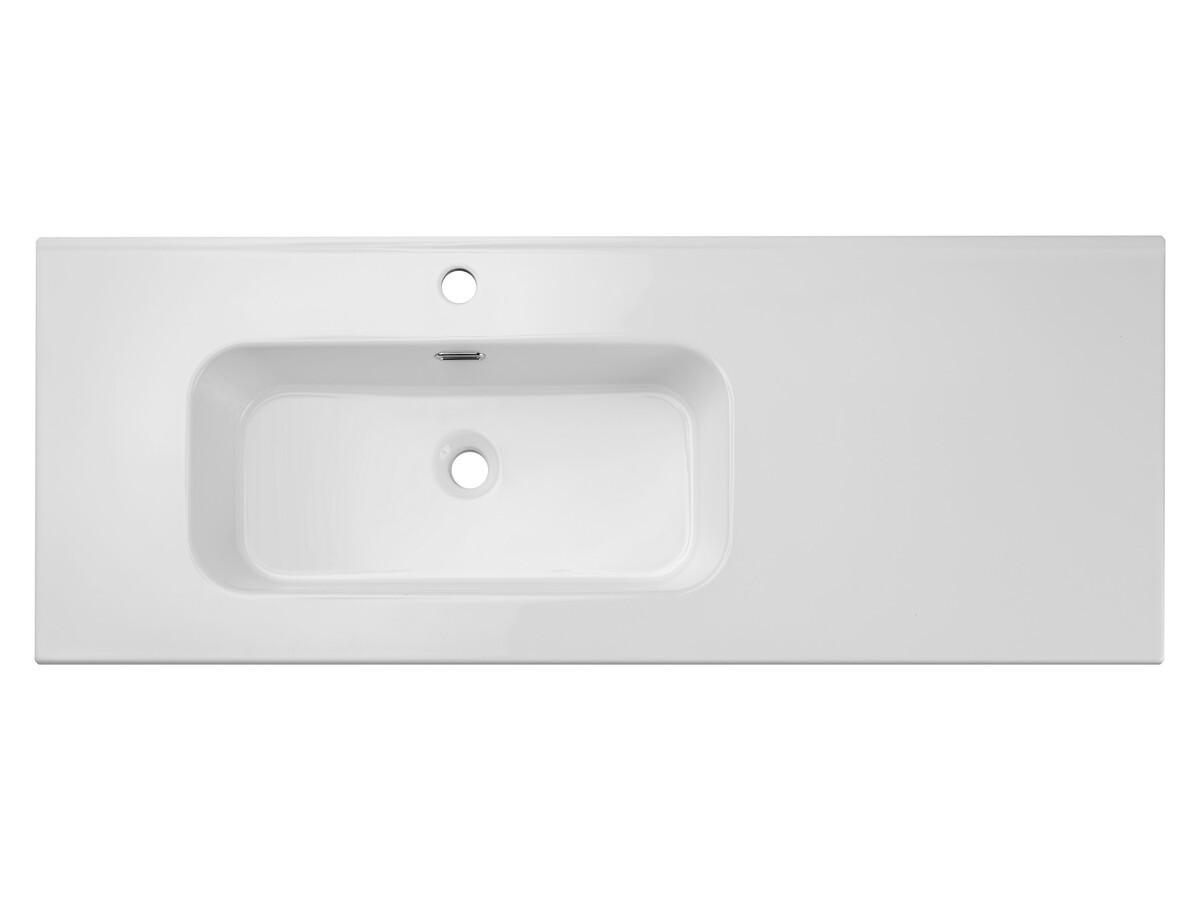 WASCHTISCHKOMBI 120cm 3 Teile - Ocean Beige O BM438 in Beige / Geölter Eiche - Beige, Holz (120/57/46cm)