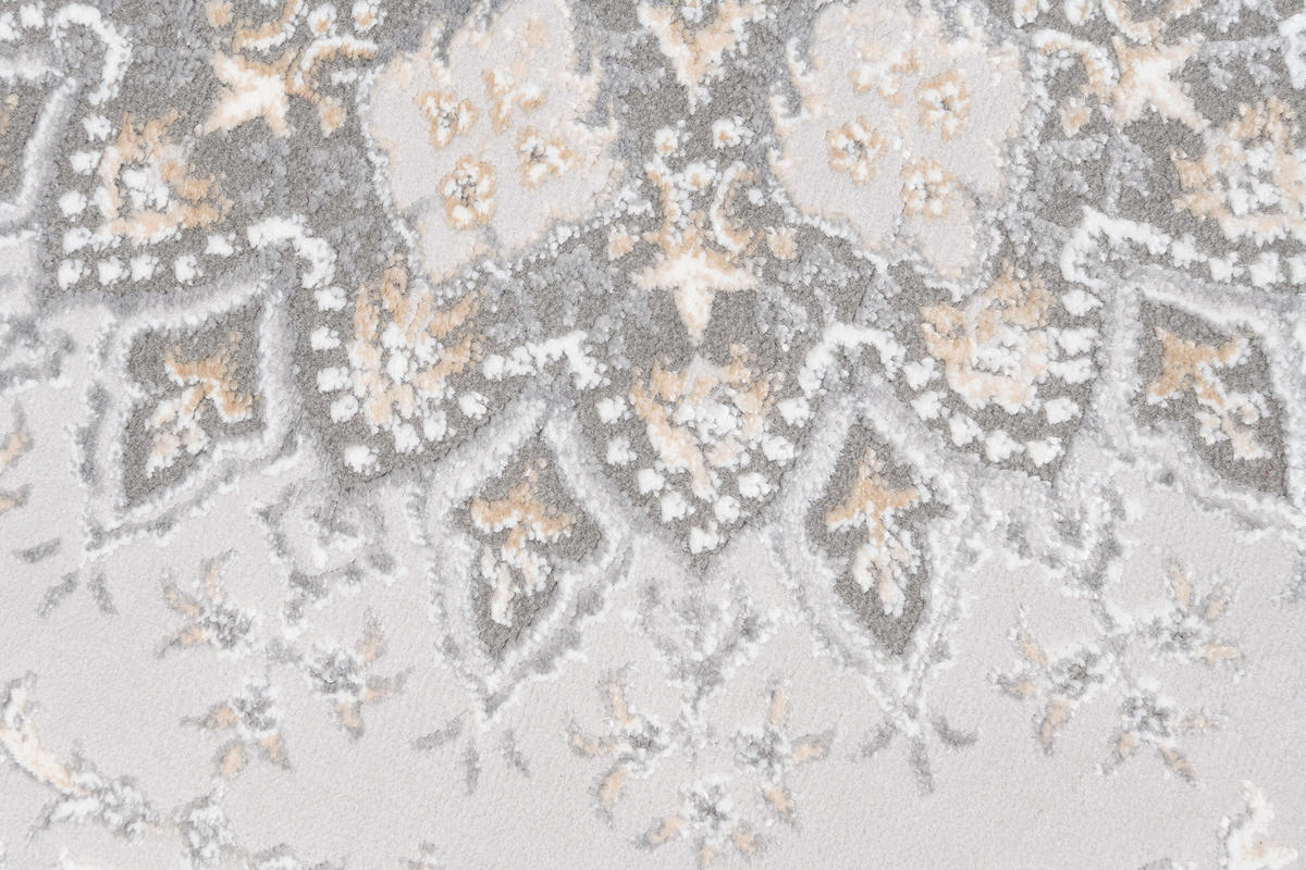 TEPPICH HERA Grau 140/200 cm - Grau, Textil (140/200cm) - Tapiso