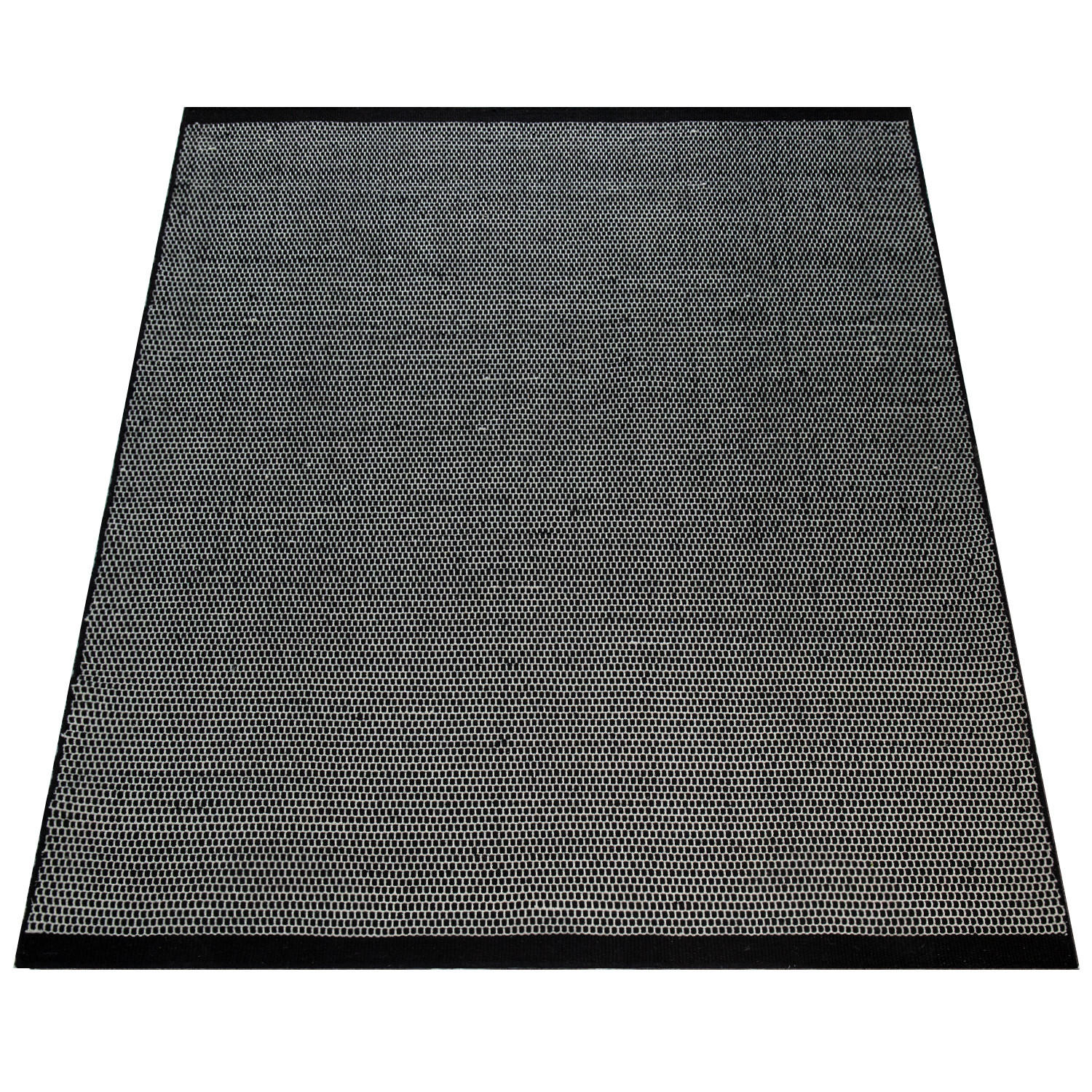 Paco Home Hochflorteppich Schwarz 240x340 cm