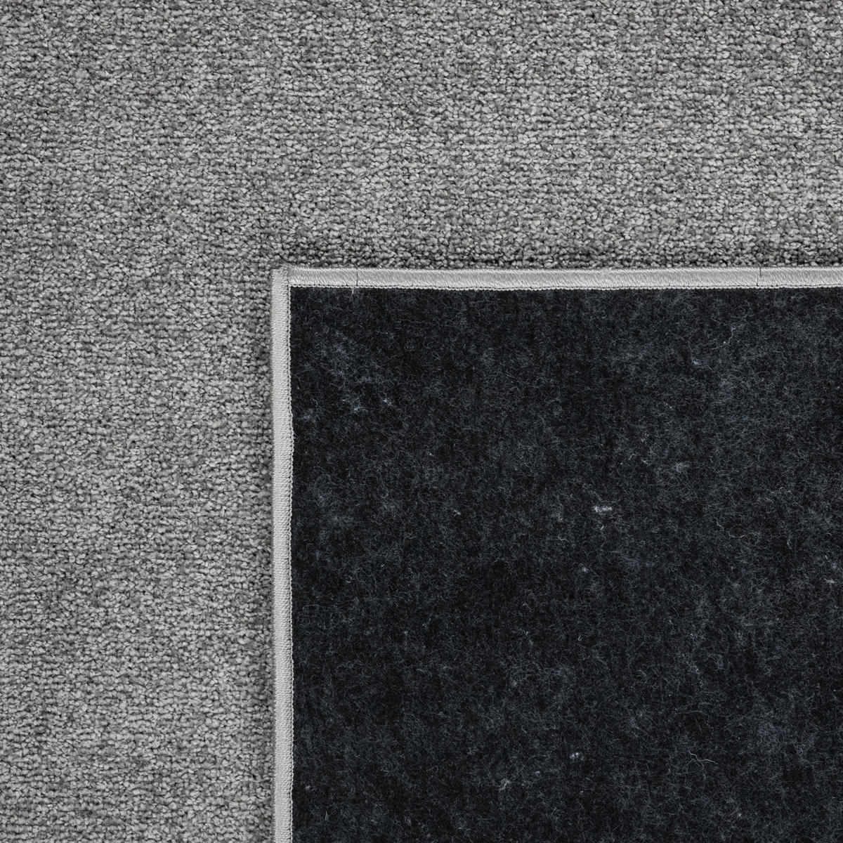 KURZFLORTEPPICH 200/200 cm Porto 890 - Anthrazit, Textil (200/200cm) - Paco Home