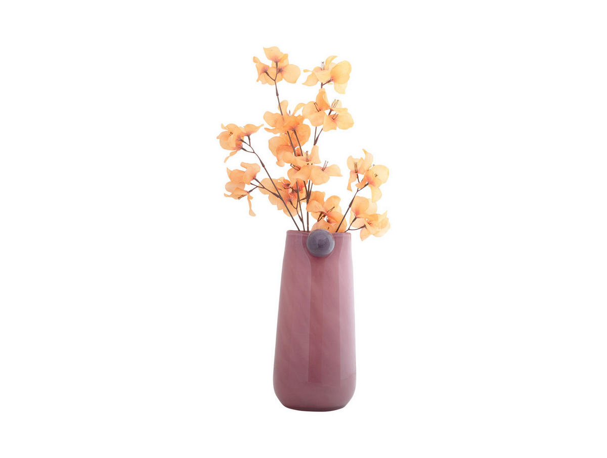 VASE Bolita 16/16/32 cm - Pink, Glas (16/32cm) - Present Time