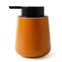 SEIFENSPENDER Keramik Rotbraun 350ml - Orange, Keramik (9/12/9cm)