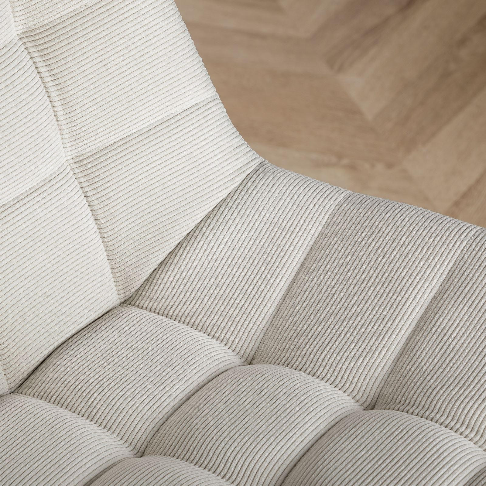 DREHSTUHL VASILO - Beige, Textil (54/80/61cm) - IDIMEX