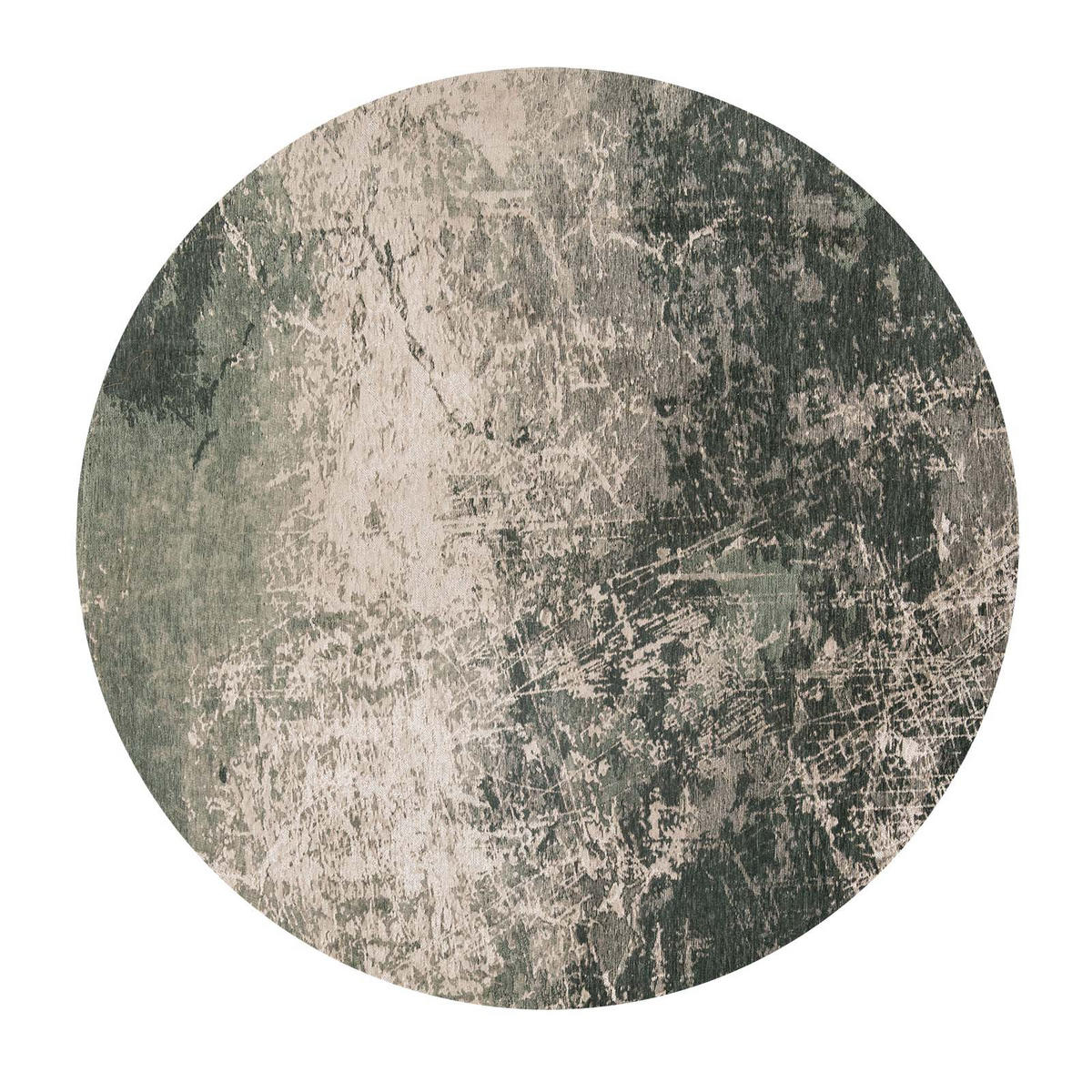 TEPPICH Dark Pine Mad Men 240/240 cm - Grün, Textil (240/240cm) - Louis De Poortere