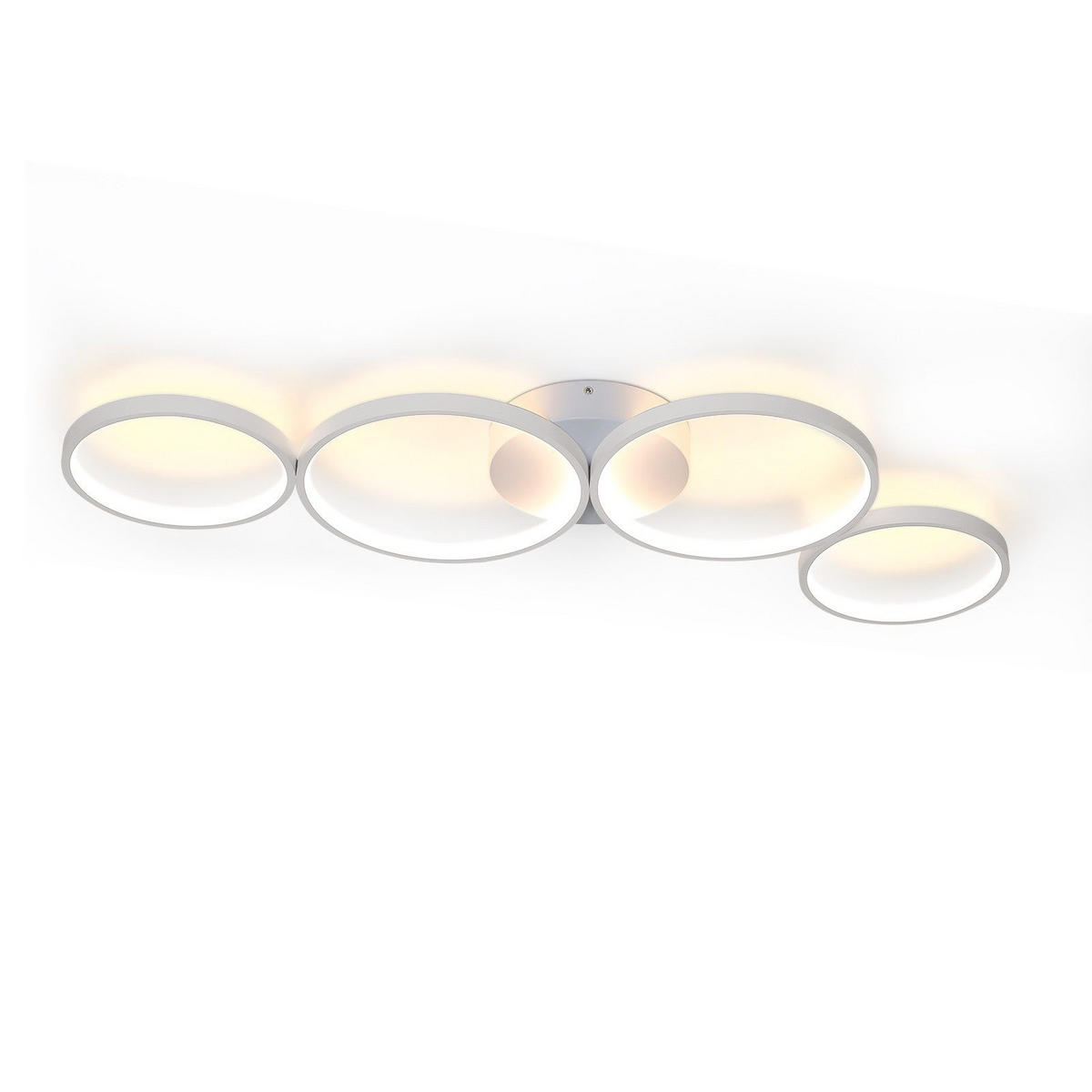 LED-DECKENLEUCHTE Maltby 100/35.5/5.8 cm - Weiß, Metall (35.5/100/5.8cm) - Nettlife
