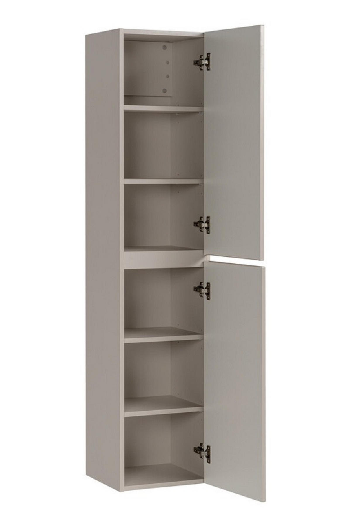 BADMÖBEL-SET 6 Teile - Iconic Cashmere I in Kaschmir/Matt - Kaschmir, Holz (100/160/45cm)