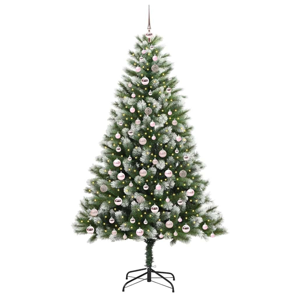 vidaXL Weihnachtsbaum Grün 210 cm