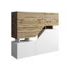 KOMMODE Ceelias - Weiß, Holzwerkstoff (120/100/35cm) - MIRJAN24