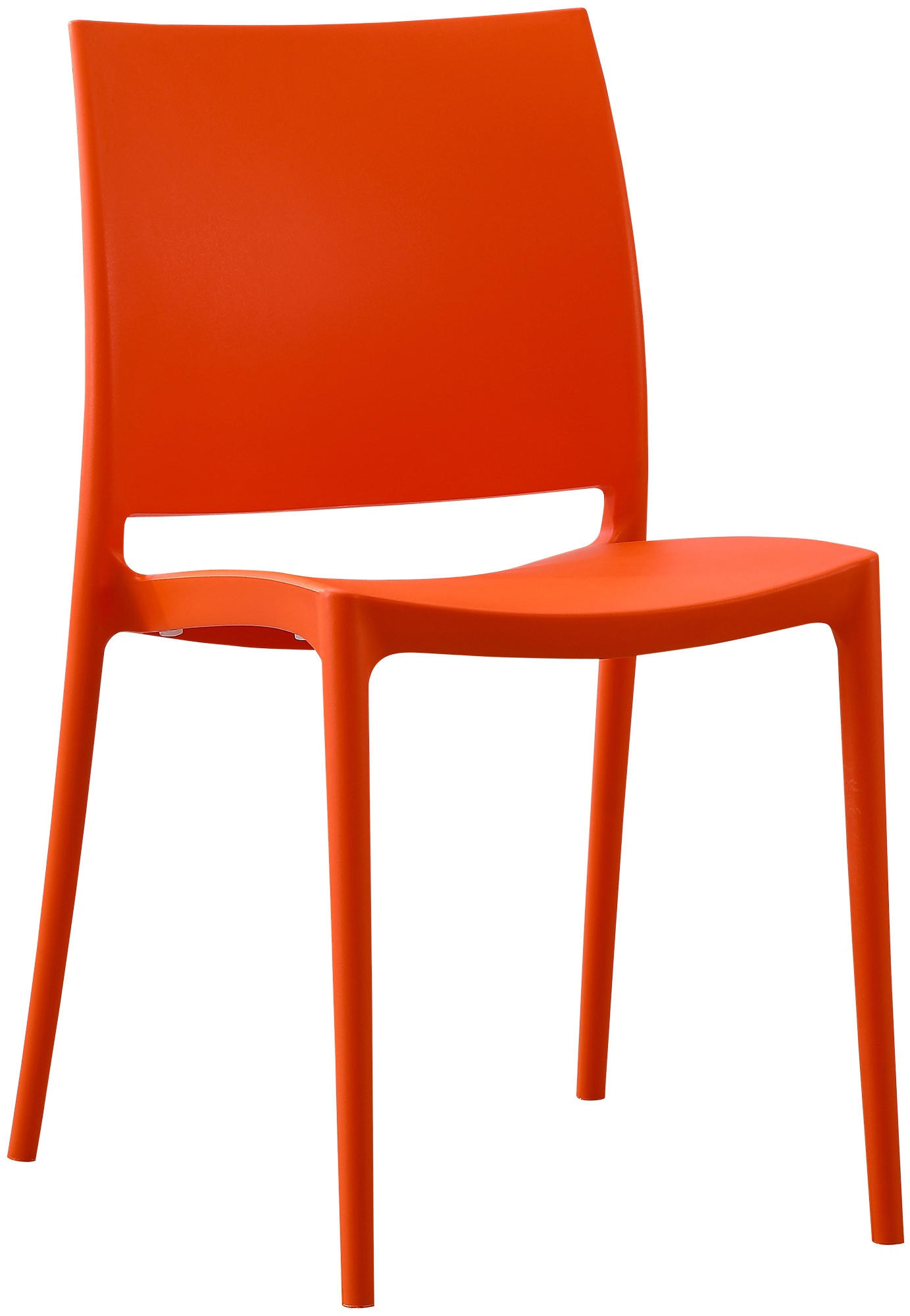 STUHL Merle orange - Orange, Kunststoff (42/81/49cm) - TPFGarden