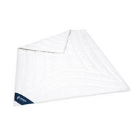 STEPPBETT Kamelhaar 200x200 cm Extra Leicht, Sommerdecke 100% Kamelflaumhaar - Weiß, Textil (200/200cm) - casimum
