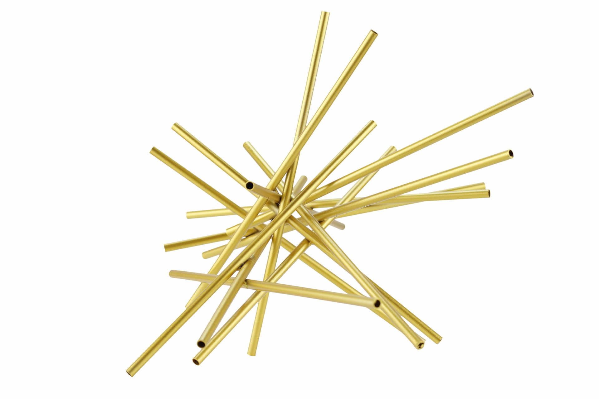 SKULPTUR Gold 45/33 cm - Goldfarben, Metall (45/33/28cm) - KUNSTLOFT