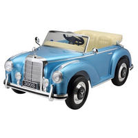 KINDER ELEKTROAUTO Mercedes 300S - Blau, Kunststoff (133/67/54cm) - TPFLiving