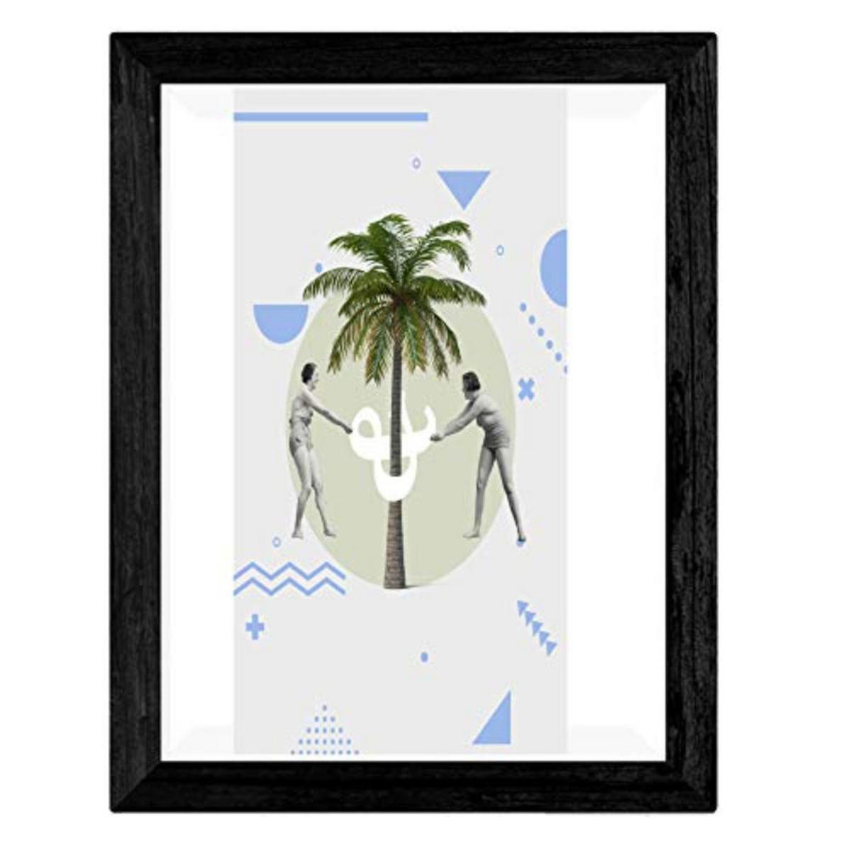 POSTER Set mit 4 Collage A3 Rahmenlos - Klar, Papier (29.7/3cm) - Nacnic