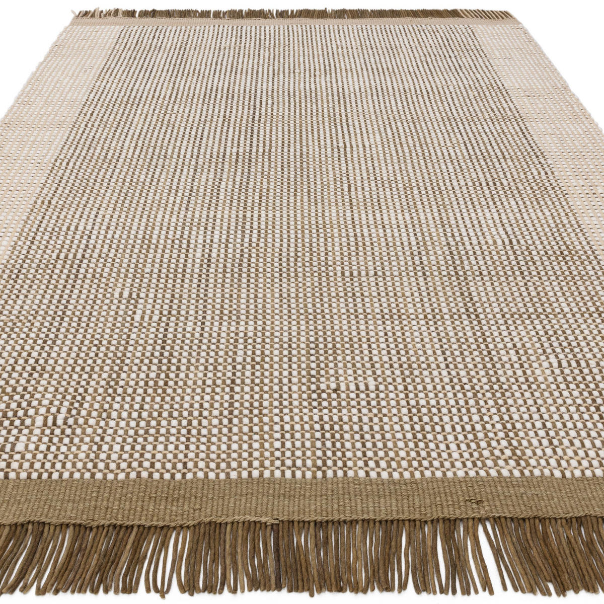 TEPPICH modern handgewebt ELYSIUM Beige 120 x 170 cm - Beige, Naturmaterialien (120/170cm) - Novatrend