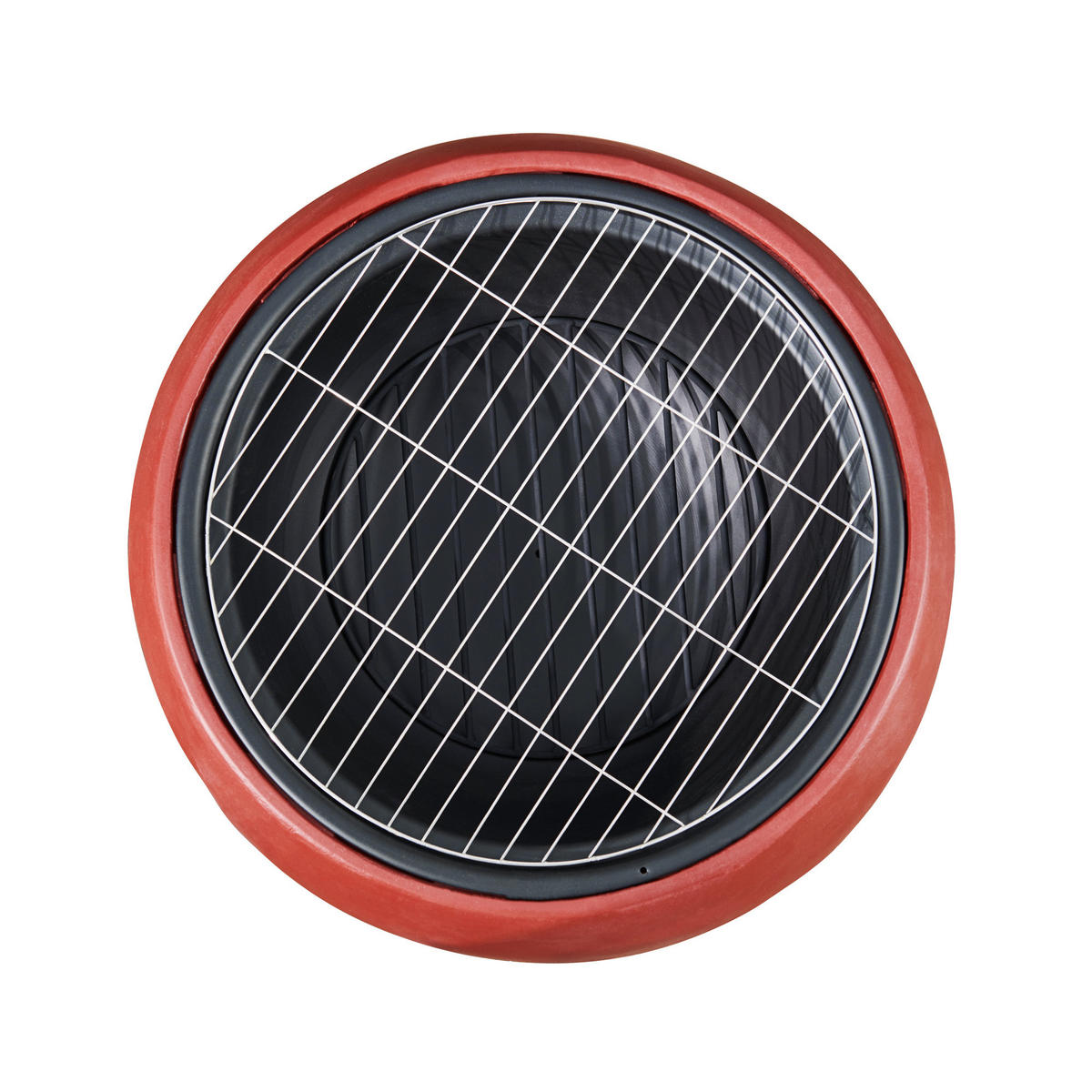FEUERSTELLE Rot - Rot, Metall (53/47/47cm) - Teamson Home