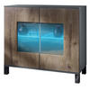 KOMMODE Grömitz Eiche Ribbeck - Alteiche, Holzwerkstoff (92.5/84.5/35cm) - Vladon
