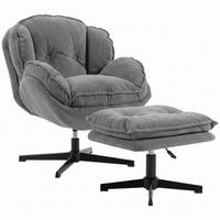 SESSEL Grau 86.0/74.0/85.0cm - Grau, Textil (74/85/86cm)