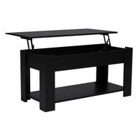 COUCHTISCH UTAH / 100x50cm - Schwarz - Schwarz, Holzwerkstoff (104/62/74cm) - Weber Industries