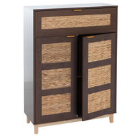 KOMMODE Walnuss Dekor - Walnussfarben, Holz (80/115/35cm) - MCW