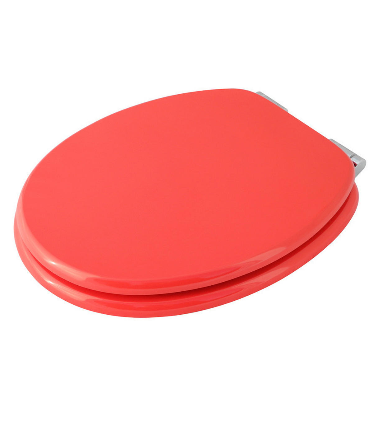 WC-SITZ Rot - Rot, Holzwerkstoff (38/6/47cm) - Sanilo