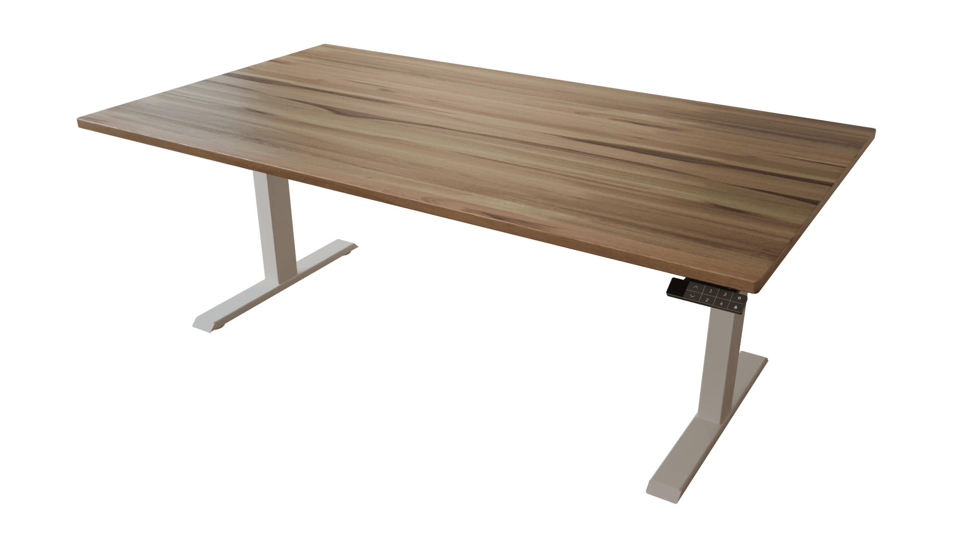 MeinMassivholz Schreibtisch Braun 180x72.5x100 cm