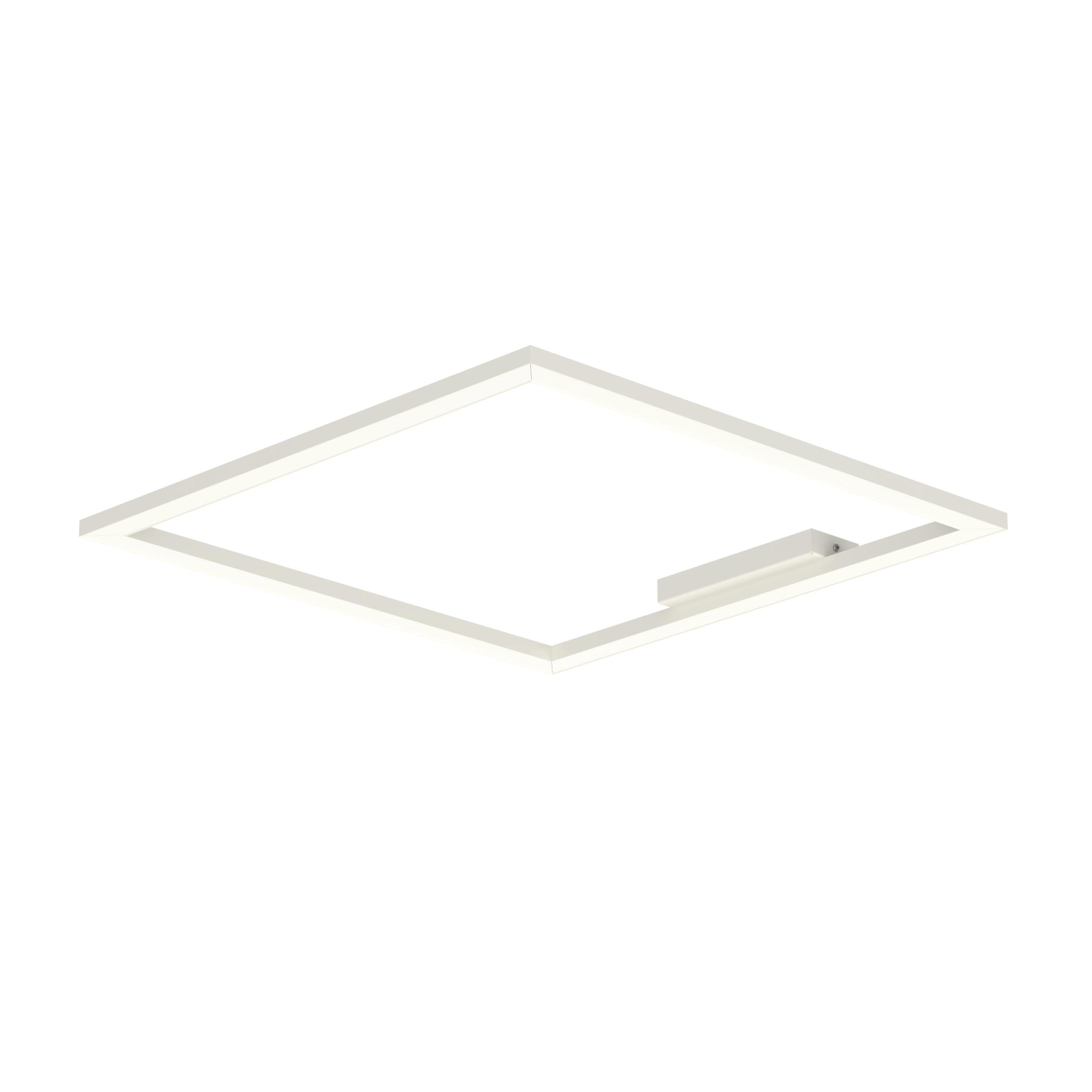 Lumicom Led-Deckenleuchte Weiß Hochglanz 60x100x60 cm