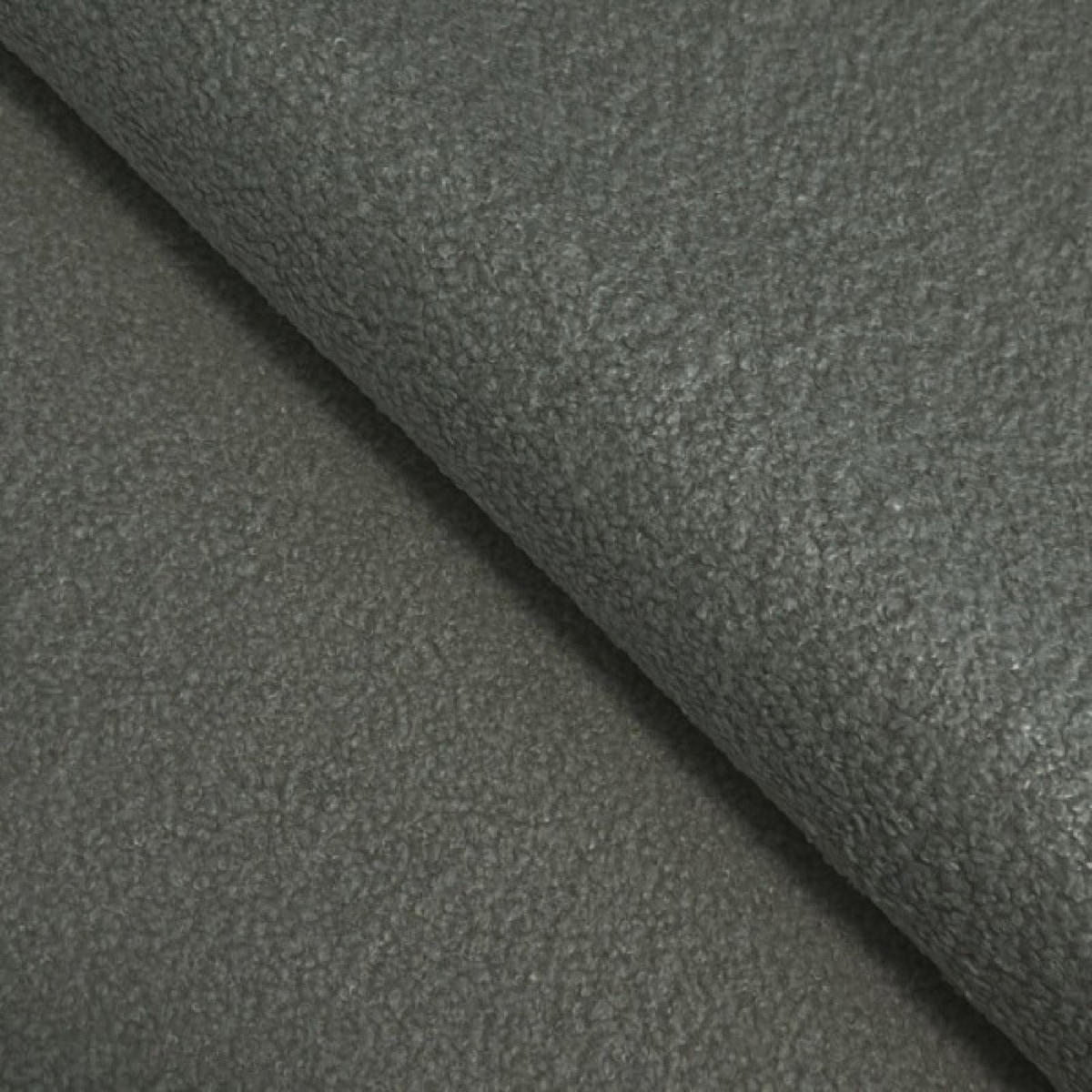 ECKSOFA Grau ALOO Schlaffunktion Links Stoff Bouclé - Grau, Textil (276/176cm) - Sepro Meble