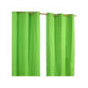 ÖSENVORHANG blickdicht 2er-Set, 137/182 cm - Limette, Textil (137/182cm) - Homescapes