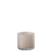 KERZENHALTER JADE - Glas - Rosa - S - Pink, Glas (8.5/8.5cm) - J-Line