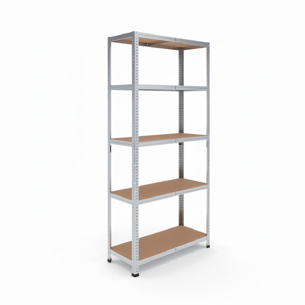 rackfriends Schwerlastregal Silber 100x210x40 cm