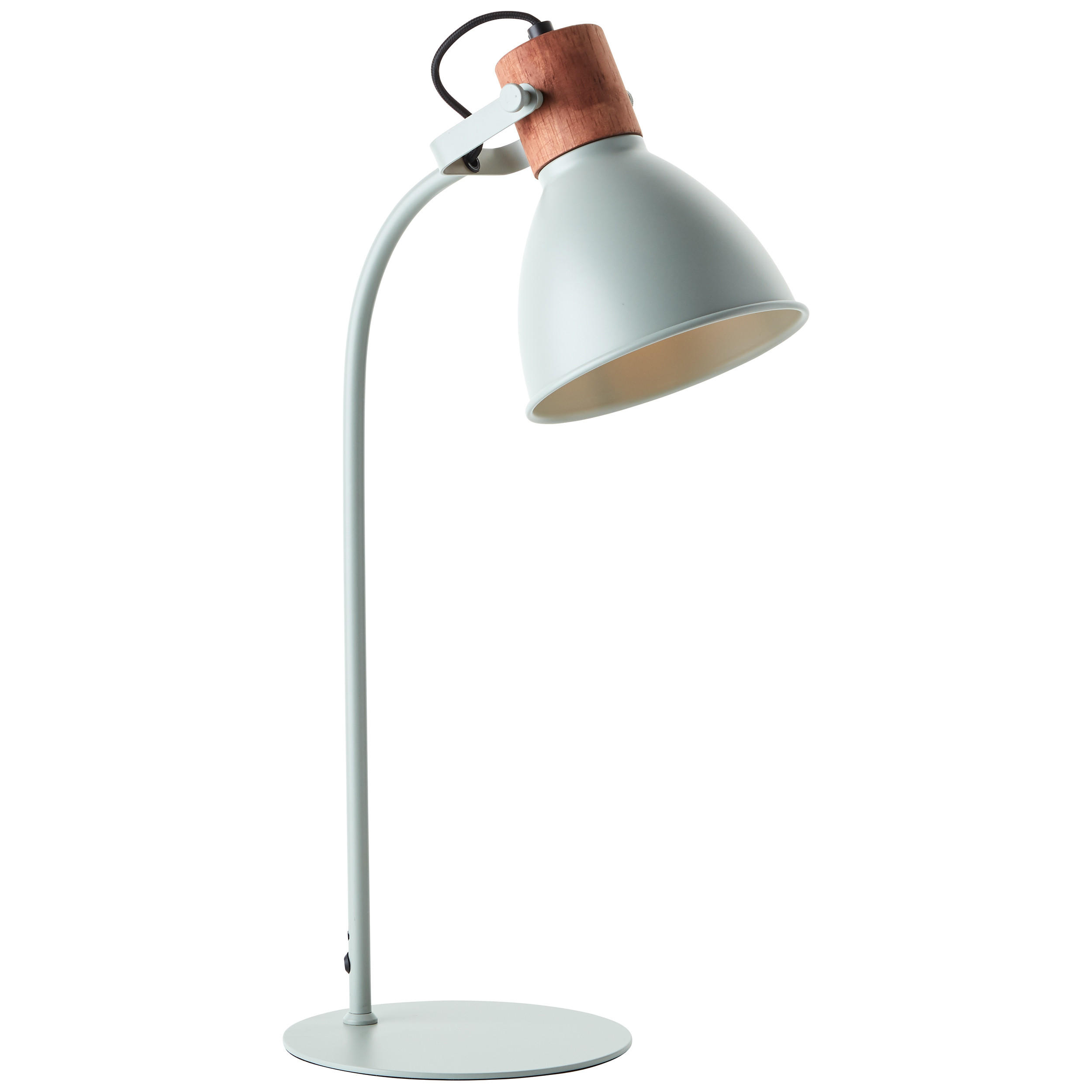 TISCHLEUCHTE Erena 94555/63 - Grün, Holz (28.5/18/52cm) - Brilliant