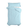 BETTBEZUG 2er-Set teiliges basic 135/140x200 cm (standardgrösse) blau - Blau, Textil (140/200cm) - Happy Friday
