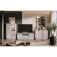 WOHNZIMMER Set 3-tlg. – Solo – Kaschmir - Kaschmir, Holzwerkstoff (160/55/36cm) - hi-markt