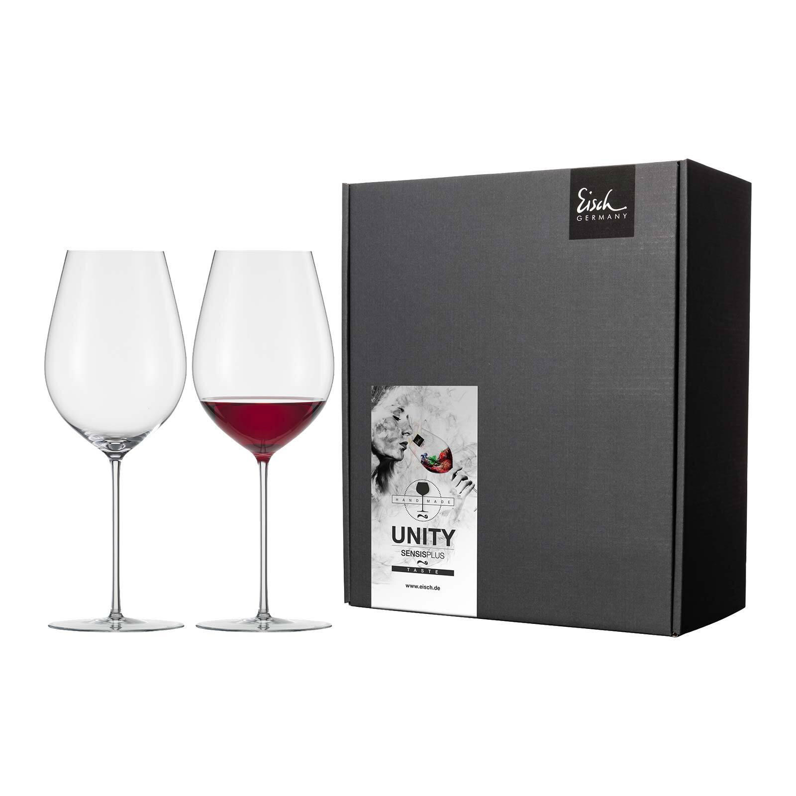 BORDEAUXGLÄSER Unity SensisPlus transparent 850 ml 2er Set - Transparent, Glas (0.85L) - Eisch