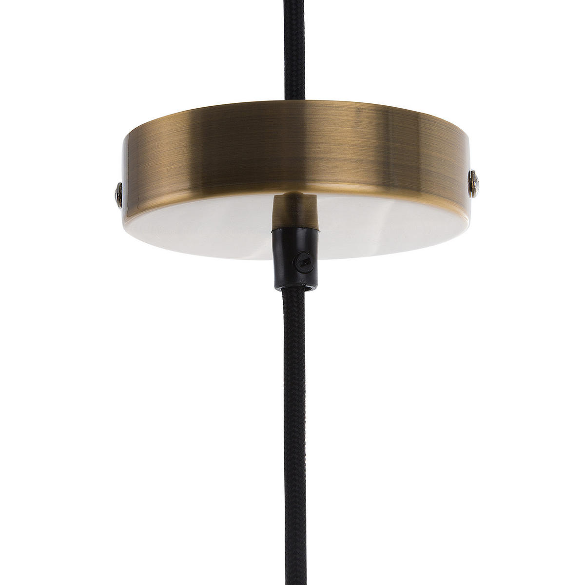 HÄNGELEUCHTE Colorado 25/25/96 cm - Transparent, Glas (25/25/96cm) - Beliani