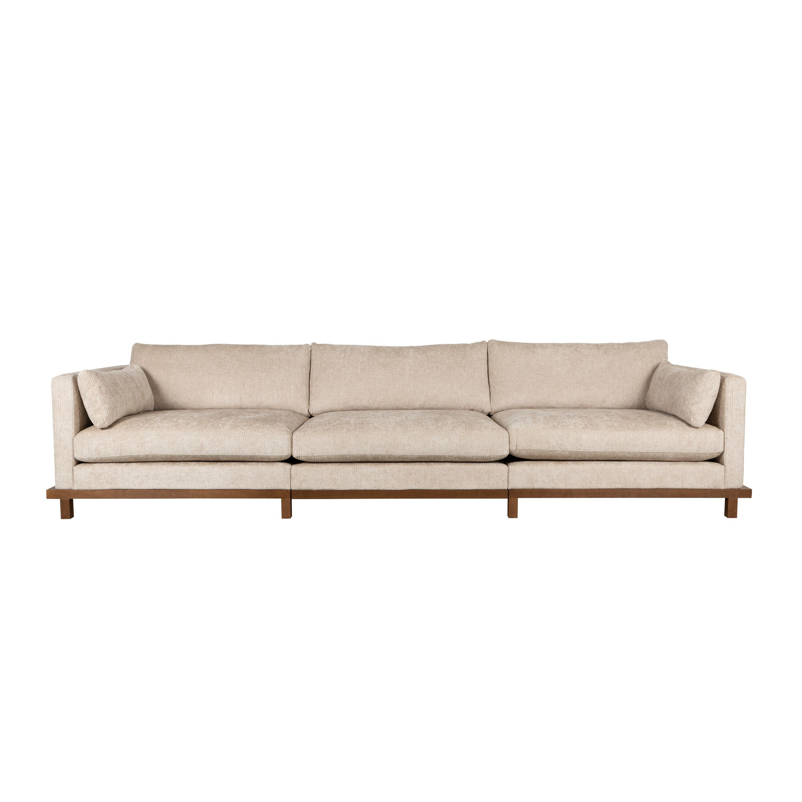 Zuiver Sofa Creme 335x80x101 cm