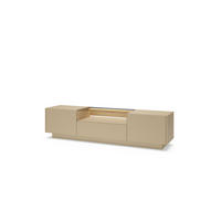 TV-SCHRANK: Kakao + Cremona-Eiche, 176,4 x 43,4 x 39,5 cm - Braun, Holzwerkstoff (176.4/43.4/39.5cm) - 3XE LIVING