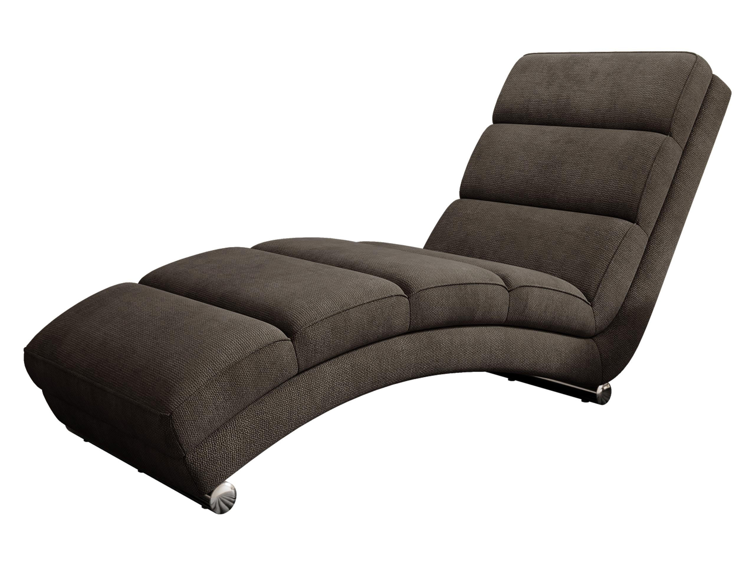 RELAXLIEGE Holiday - Chromfarben/Beige, Holz/Textil (62/84/180cm) - MIRJAN24